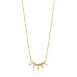 Ania Haie Sterling Silver & Gold Plated Glow Getter Solid Bar Necklace