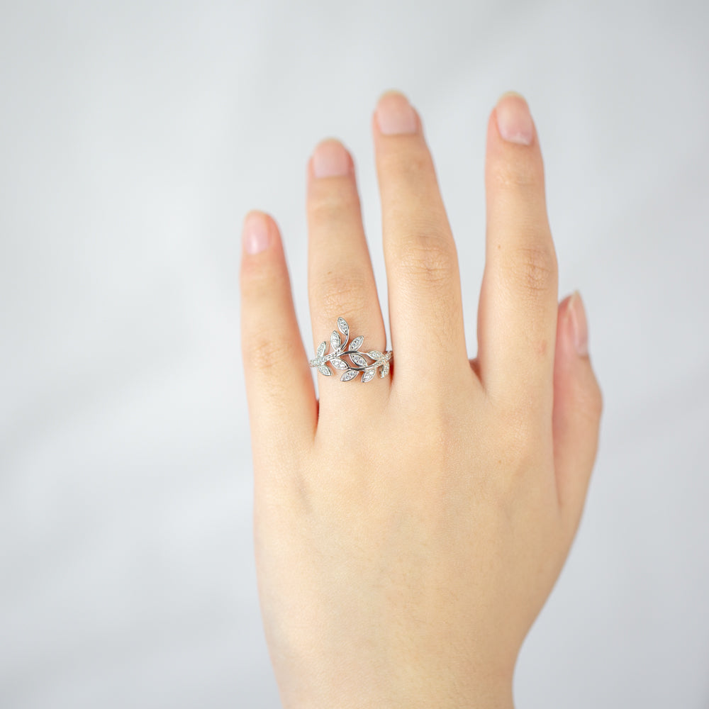 Silver cubic zirconia discount band rings