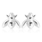 Sterling Silver Fly Stud Earrings