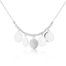 Load image into Gallery viewer, Sterling Silver 45cm Multi Coin Necklet