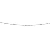 Sterling Silver 45cm Fancy Figaro Chain