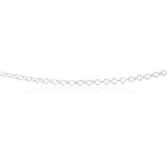 Sterling Silver 45cm 70 Gauge Belcher Chain
