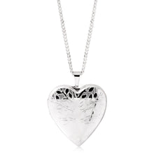 Load image into Gallery viewer, Sterling Silver 20mm Tree of Life Heart Locket