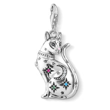 Load image into Gallery viewer, Sterling Silver Thomas Sabo Charm Club Magic Cat
