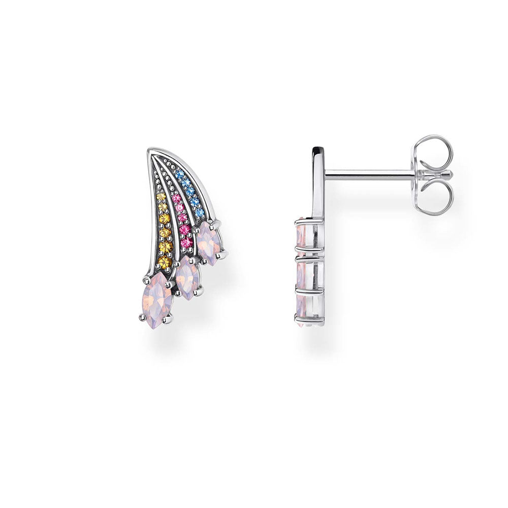 Sterling Silver Thomas Sabo Magic Garden Small Wing Studs