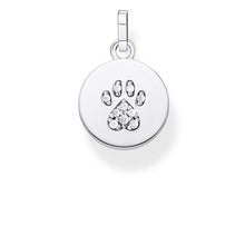 Load image into Gallery viewer, Sterling Silver Thomas Sabo Magic Animal Paw Disc Pendant