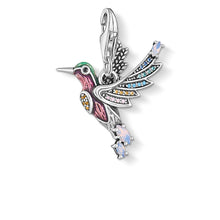 Load image into Gallery viewer, Sterling Silver Thomas Sabo Charm Club Hummingbird Pendant