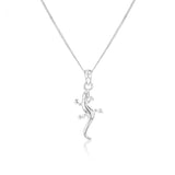 Sterling Silver Lizard Pendant