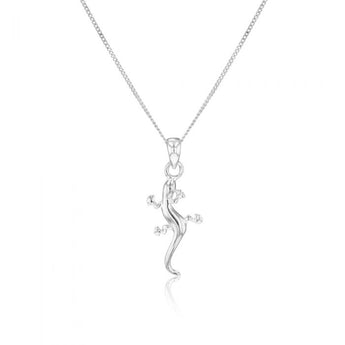 Sterling Silver Lizard Pendant