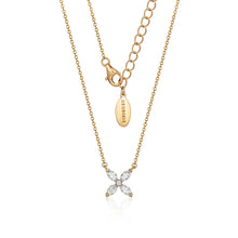 Load image into Gallery viewer, Georgini Heirloom Gold Plated Sterling Silver Zirconia Favoured Pendant On Chain