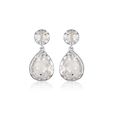 Load image into Gallery viewer, Georgini Luxe Sterling Silver Zirconia Nobile Earrings