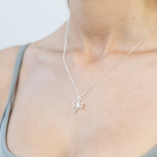 Load image into Gallery viewer, Sterling Silver Dragonfly Pendant