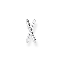 Load image into Gallery viewer, Sterling Silver Thomas Sabo Charm Club Cross Cuff  * 1 Earring Only*