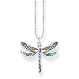 Sterling Silver Thomas Sabo Dragonfly Necklace 38-42cm