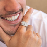 1/4 Carat Diamond Gents Ring in Sterling Silver