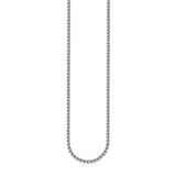 Thomas Sabo Sterling Silver Oxidised 53cm Box Chain