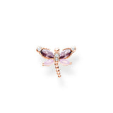 Thomas Sabo Rose Gold Plated Sterling Silver Dragonfly Single Stud *1 Earring Only*