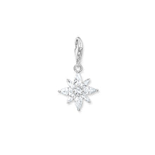 Load image into Gallery viewer, Thomas Sabo Sterling Silver Cubic Zirconia Flower Pendant