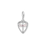 Thomas Sabo Sterling Silver Dragonfly Rotating Emblem Pendant