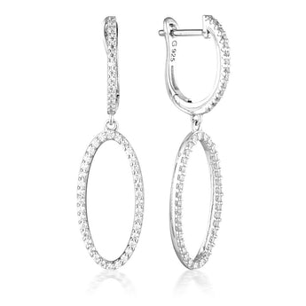 Georgini Aurora Sterling Silver Celestial Earrings