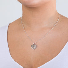 Load image into Gallery viewer, Sterling Silver Engraved Heart &quot;Nanna&quot; Pendant