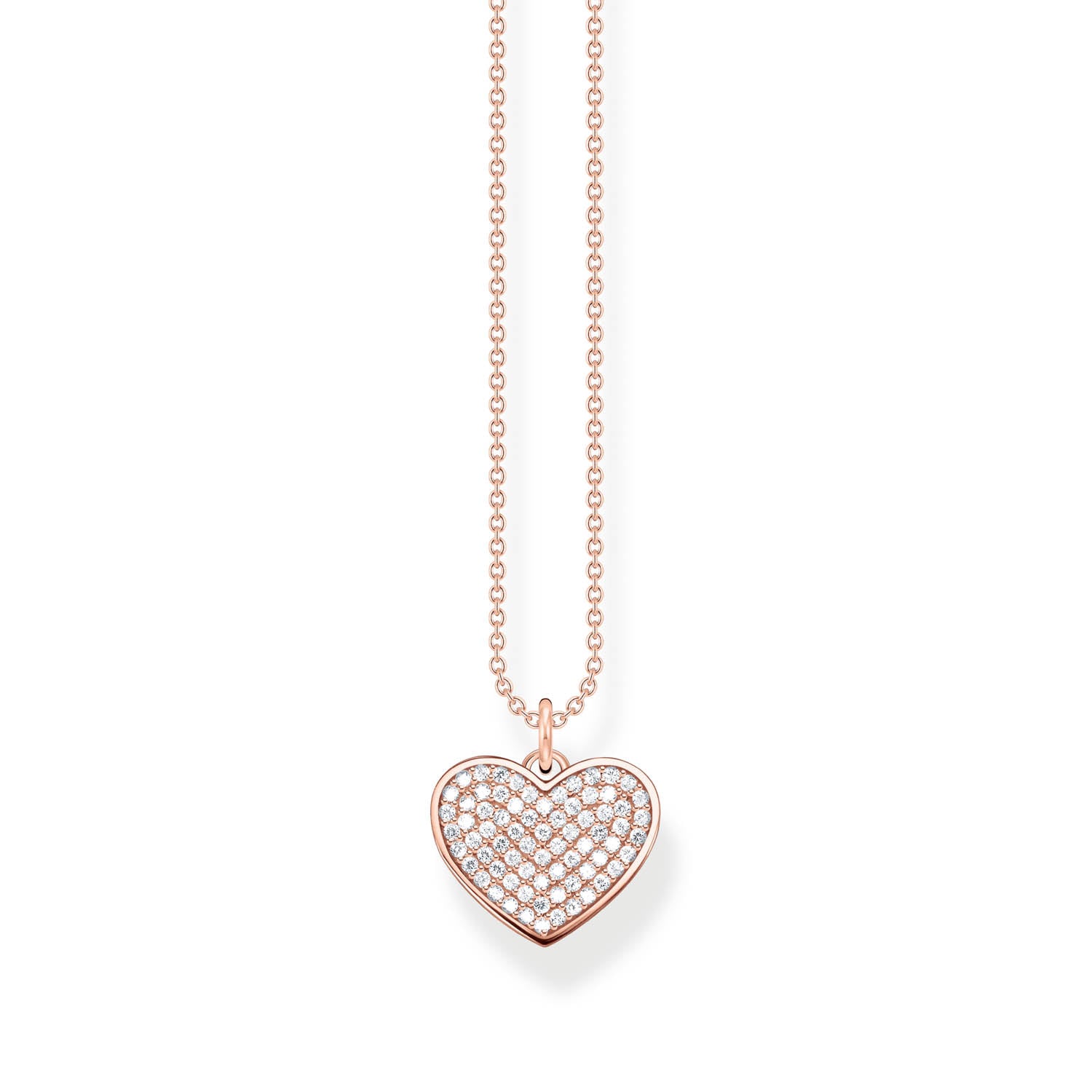 Thomas sabo rose gold pendant deals