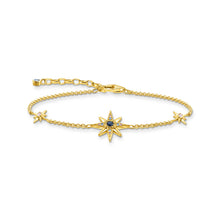 Load image into Gallery viewer, Thomas Sabo Magic Stars Gold Plated Sterling Silver Cubic Zirconia 16-19cm Bracelet