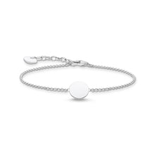 Load image into Gallery viewer, Thomas Sabo Engrav Sterling Silver Small Disc 16-19cm Bracelet