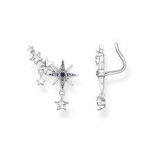 Load image into Gallery viewer, Thomas Sabo Magic Stars Sterling Silver Starry Ear Climber Earrings