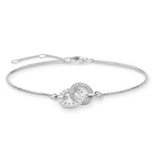 Load image into Gallery viewer, Thomas Sabo Sterling Silver CZ Rings 16.5-19.5cm Bracelet