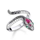Thomas Sabo Magic Garden Sterling Silver Coiled Snake Ring