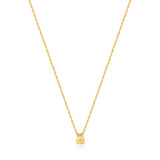 Ania Haie Gold Plated Sterling Silver Under Lock &Key Padlock Chain