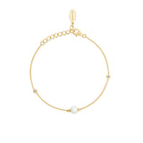 Georgini Heirloom Gold Plated Sterling Silver Treasured Bracelet