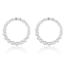 Load image into Gallery viewer, Georgini Sterling Silver Circle Of Life Large Stud Earrings