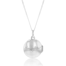 Load image into Gallery viewer, Sterling Silver Round VW Locket Pendant