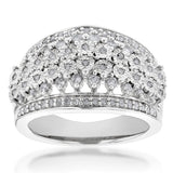 Silver 1/2 Carat Diamond Ring