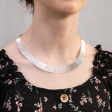 Sterling Silver Fancy XL Cleopatra 43cm Chain