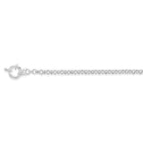 Sterling Silver Fancy 19cm Bracelet With Bolt Ring Clasp
