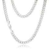 Sterling Silver Curb 280 Gauge 55cm Chain