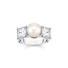 Load image into Gallery viewer, Thomas Sabo Sterling Silver Heritage Fresh Water Pearl Ring
