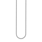 Thomas Sabo Sterling Silver Oxidised Box Link 60cm Chain