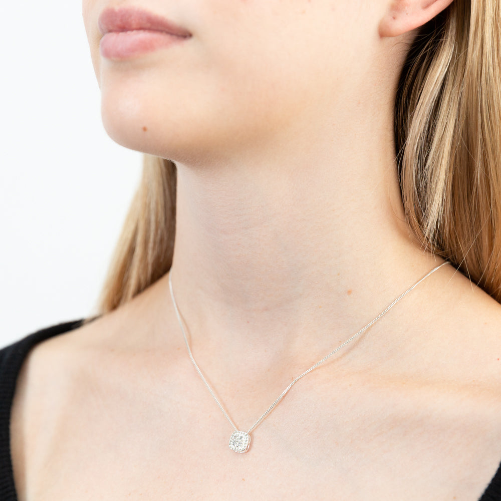 Silver zirconia on sale