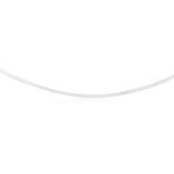 Sterling Silver Textured Herringbone 45.5cm Chain