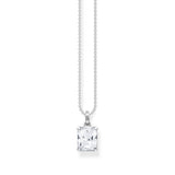 Thomas Sabo Sterling Silver Heritage Cubic Zirconia Pendant 45cm Chain