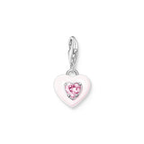 Thomas Sabo Charm Club 3D Heart Pink Cubic Zirconia Charm