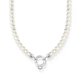 Thomas Sabo Charm Club Sterling Silver Pearl Charm 40-45cm Chain