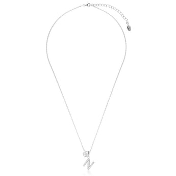 Georgini Sterling Silver Luxury Letters N Pendant On Chain