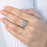Sterling Silver Prestigious Diamond Ring
