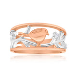 Gold Plated Sterling Silver Cubic Zirconia Fancy Ring