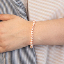 Load image into Gallery viewer, Pink Freshwater Pearl Stretch 18cm Stretch Bracelet